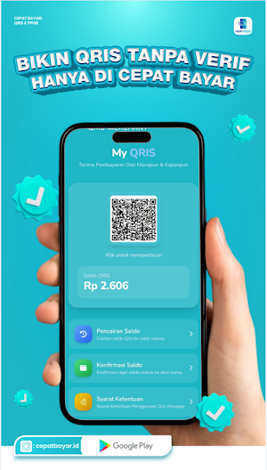 Cepat Bayar :Buat Qris & Pulsa Screenshot 0