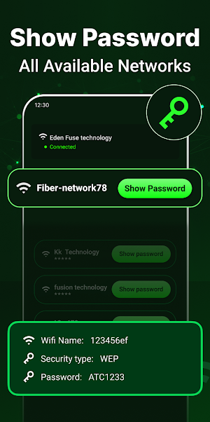 Wifi Analyzer Password Show Screenshot 1