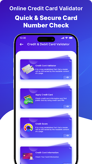 NFC - Online Credit Card Check Screenshot 0