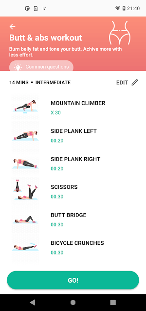 Weight loss and fitness women Screenshot 3