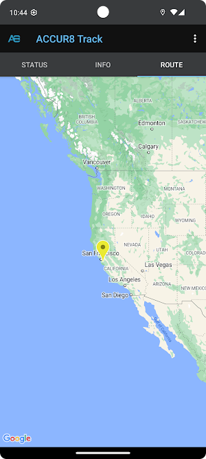 ACCUR8 Tracking Screenshot 2