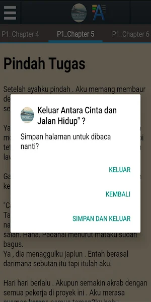 Antara Cita Cita & Jalan Hidup Screenshot 3