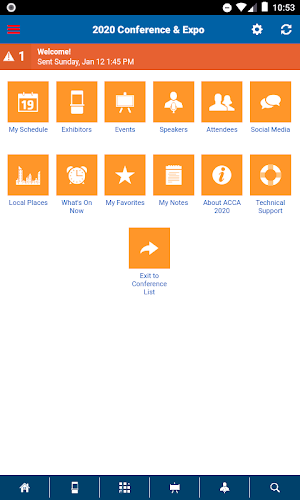 ACCA Events Screenshot 1