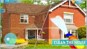 Power Gun Washing Cleaning Sim Screenshot 1