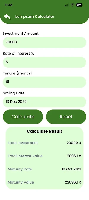 LoanPrime- EMI Loan Calculator Screenshot 1