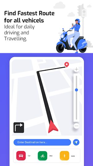 Street View map Navigation & GPS Route Finder Screenshot 1