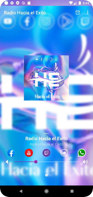 Radio Hacia el Exito Screenshot 1