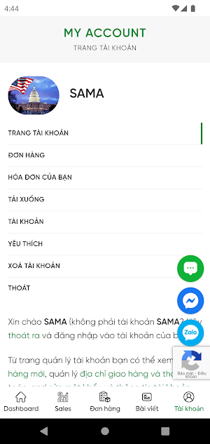 SAMA CRM Screenshot 0
