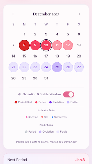 HER EndoPCOS Screenshot 2