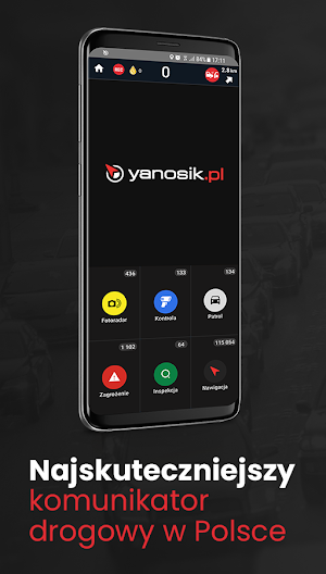 Yanosik: "antyradar", korki, nawigacja, kamera Screenshot 0