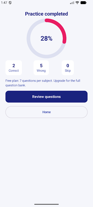 NEET Mock Test & PYQ Prep 2026 Screenshot 3