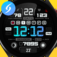 SH024 Watch Face, WearOS watch