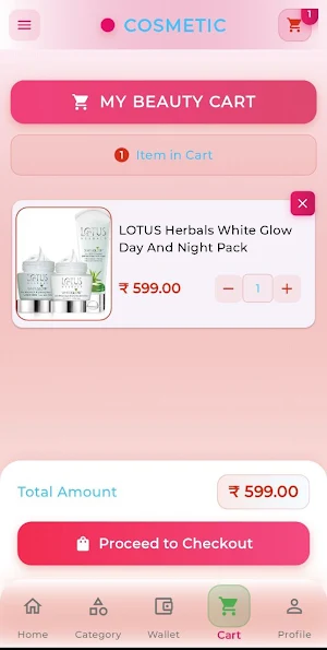 Cosmetic App Screenshot 2