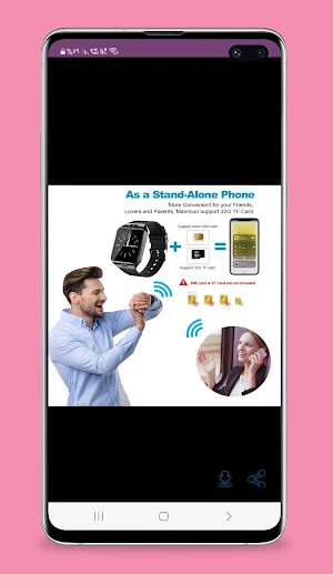 dz09 smart watch guide Screenshot 3