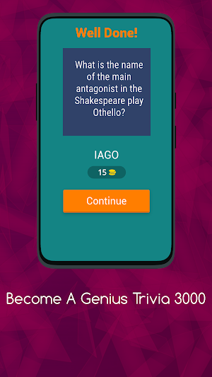 Become A Genius Trivia 3000 Screenshot 1