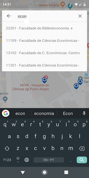 UFRGS Mapas Screenshot 2