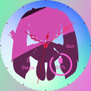 MikuWatchFace Screenshot 3