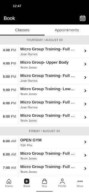 Todd Smith Fitness A-Z Screenshot 1