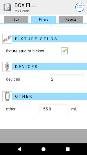 Box Fill Calculator Free Screenshot 2