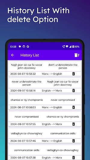 English To Manx Translator Screenshot 3