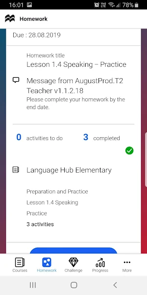 Macmillan Education Student Screenshot 1