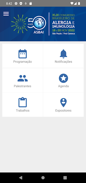 Alergia e Imunologia 2022 Screenshot 1