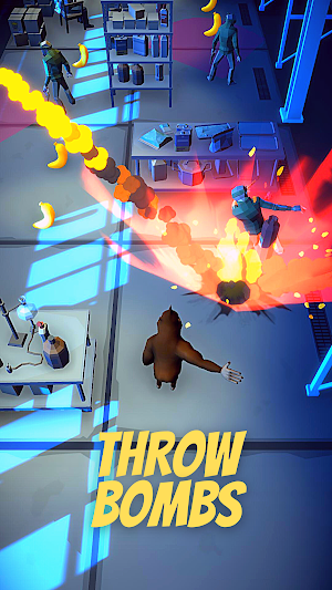 Monkey Rescue Mafia kong run Screenshot 1