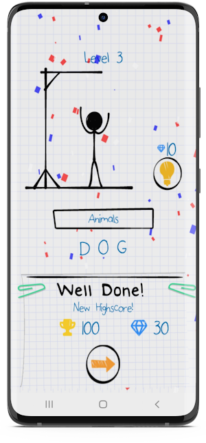 Word Game Puzzles - Hangman Screenshot 2