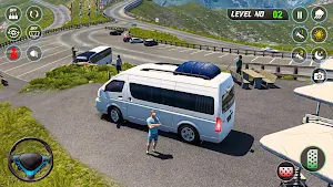 Mini Coach Bus 3d City Bus Sim Screenshot 2