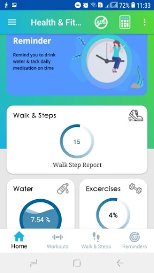 Health & Fitness App-Weight Lo Screenshot 1