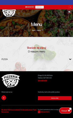 Pizzeria Roma - Reda Screenshot 2
