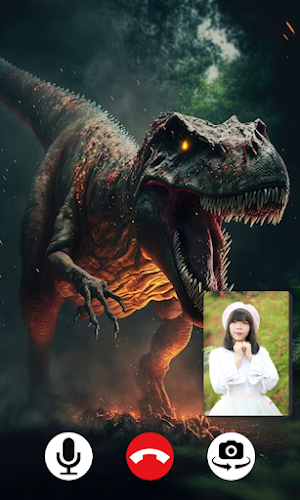 Jurassic World Fake Call Dino Screenshot 0