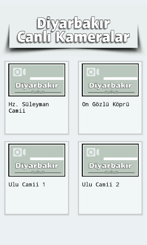 Diyarbakır Canlı Kameralar Screenshot 1