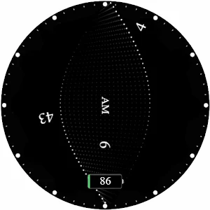 Animated Rotating Watch Face Screenshot 0