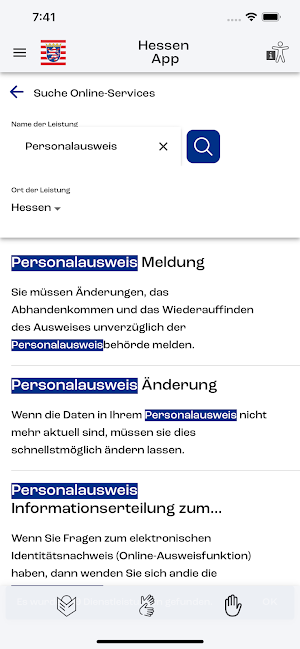 Hessen App Screenshot 3