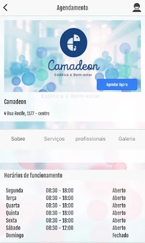 Camadeon clínica de estética Screenshot 1