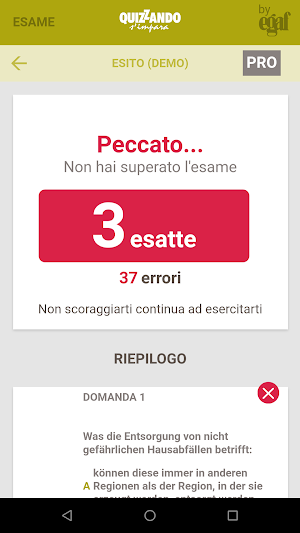 Quiz RT rifiuti Screenshot 2
