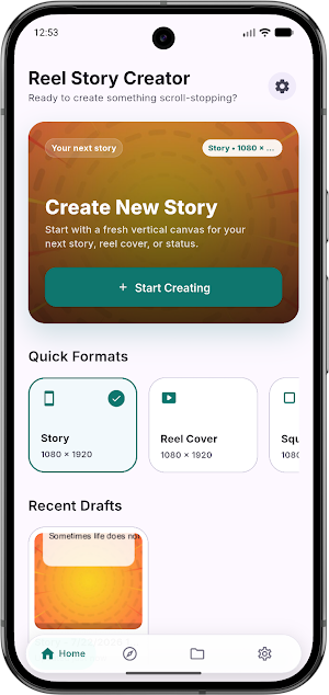 Reel Story Creator Screenshot 0