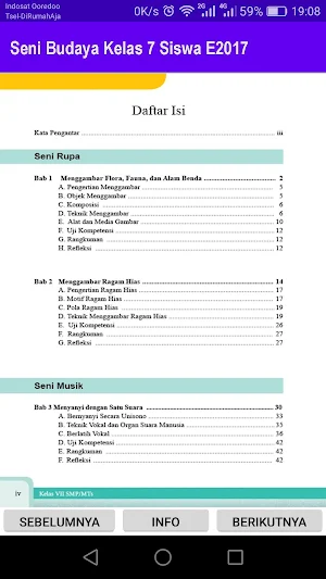 Seni Budaya Kelas 7 Siswa E2017 Screenshot 2