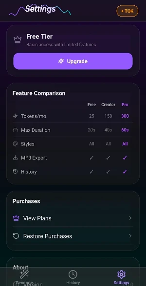 ReelRiff: AI Music for Videos Screenshot 3