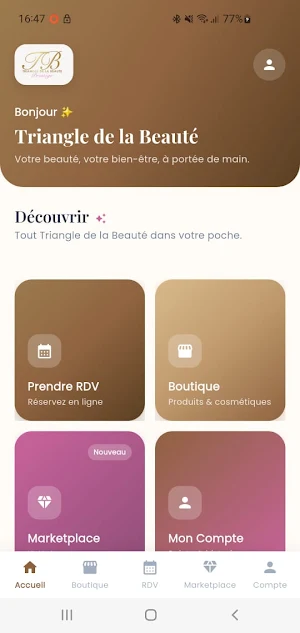 Triangle de la beauté Screenshot 0