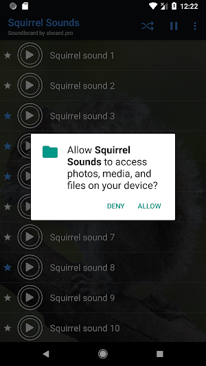 Squirrel Sounds ~ Sboard.pro Screenshot 2
