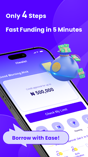 Hiwallet-Easy loan Screenshot 1
