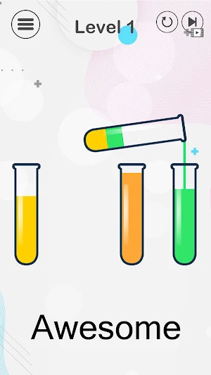 Water Color Sort Puzzle Screenshot 2