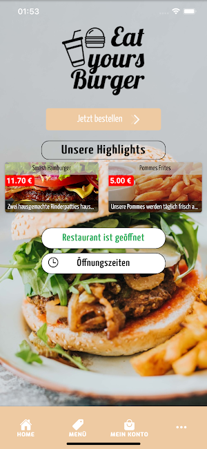Eat Your Smash Burger Online Screenshot 0