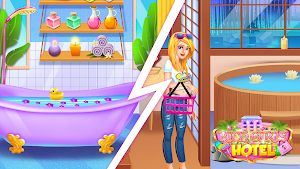 Rich Girls Hotel 🛍 Shopping Games & Vacation Screenshot 3
