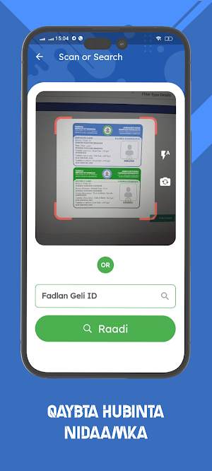 Abudwak Verification App Screenshot 2