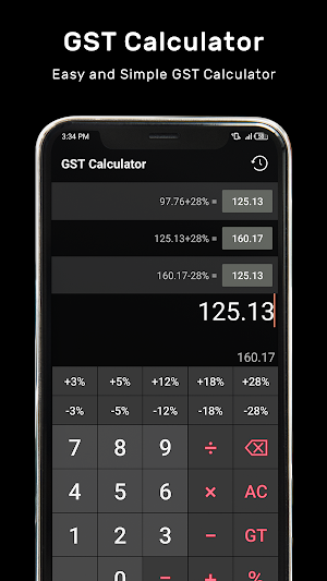 Easy GST Calculator Screenshot 2