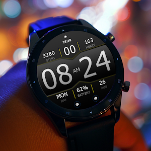 Key WF35 Digital Watch Face Screenshot 1
