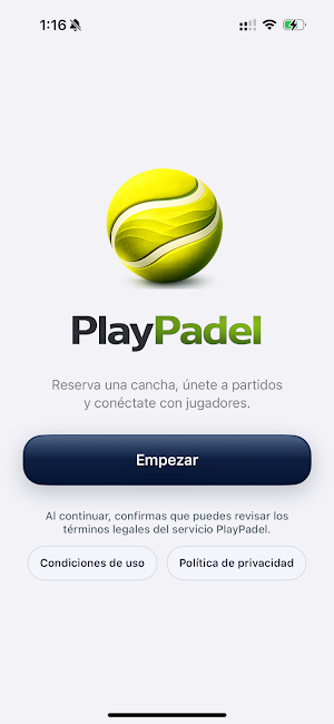 PlayPadel: Pádel Colombia Screenshot 0